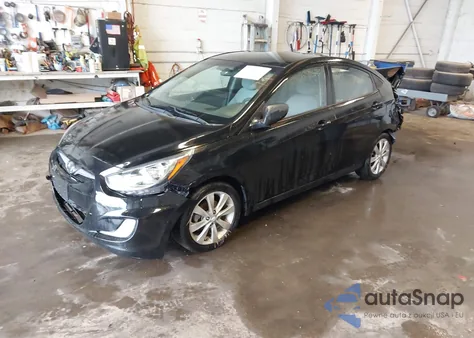 2012 Hyundai Accent Gls из США, поврежденный, VIN KMHCU4AE1CU084180